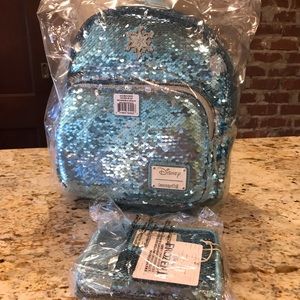 Frozen 2 Loungefly Backpack and Wallet